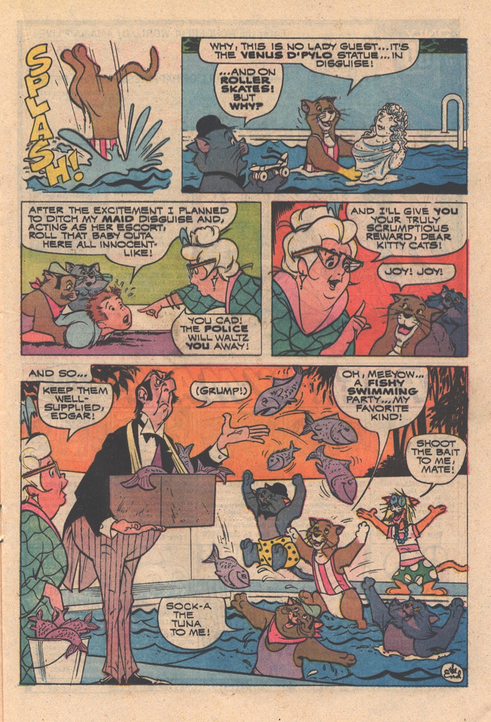 Read online O'Malley and the Alley Cats comic -  Issue #8 - 17