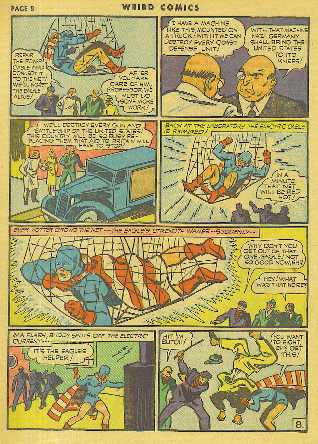 Read online Weird Comics comic -  Issue #17 - 9