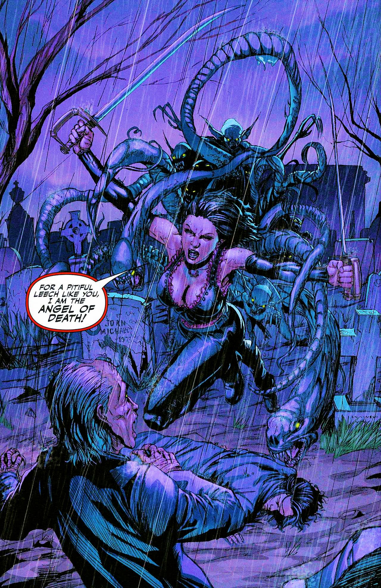 Read online The Darkness vs. Eva: Daughter of Dracula comic -  Issue #4 - 16