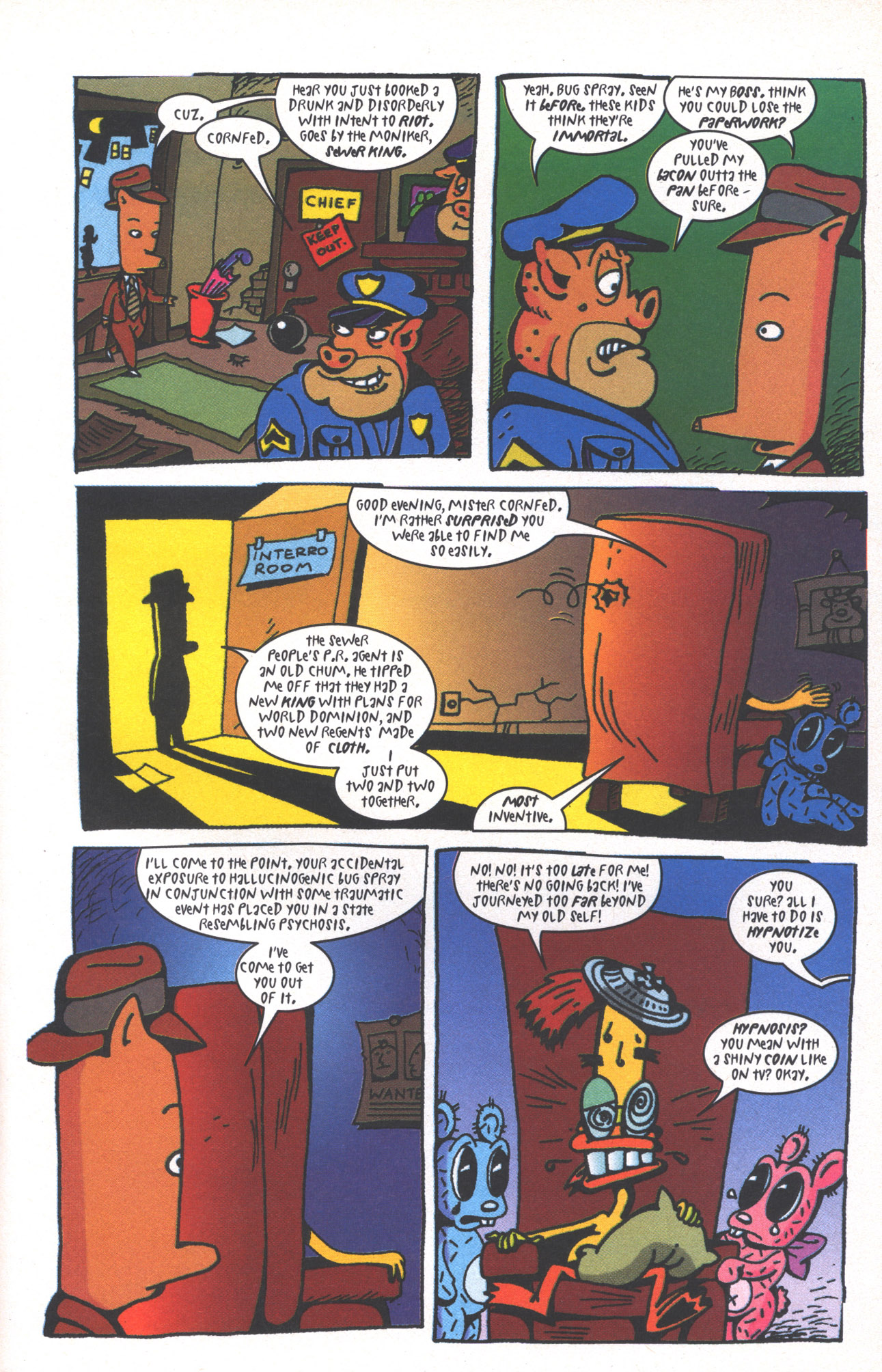 Read online Duckman (1994) comic -  Issue #1 - 24
