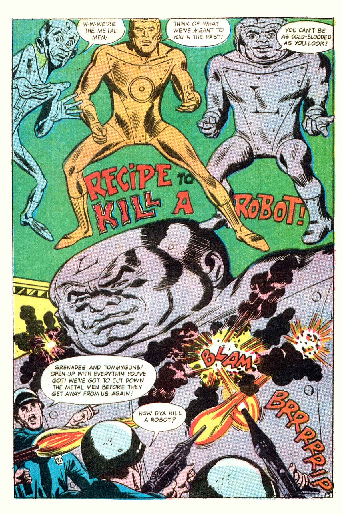 Read online Metal Men (1963) comic -  Issue #33 - 6