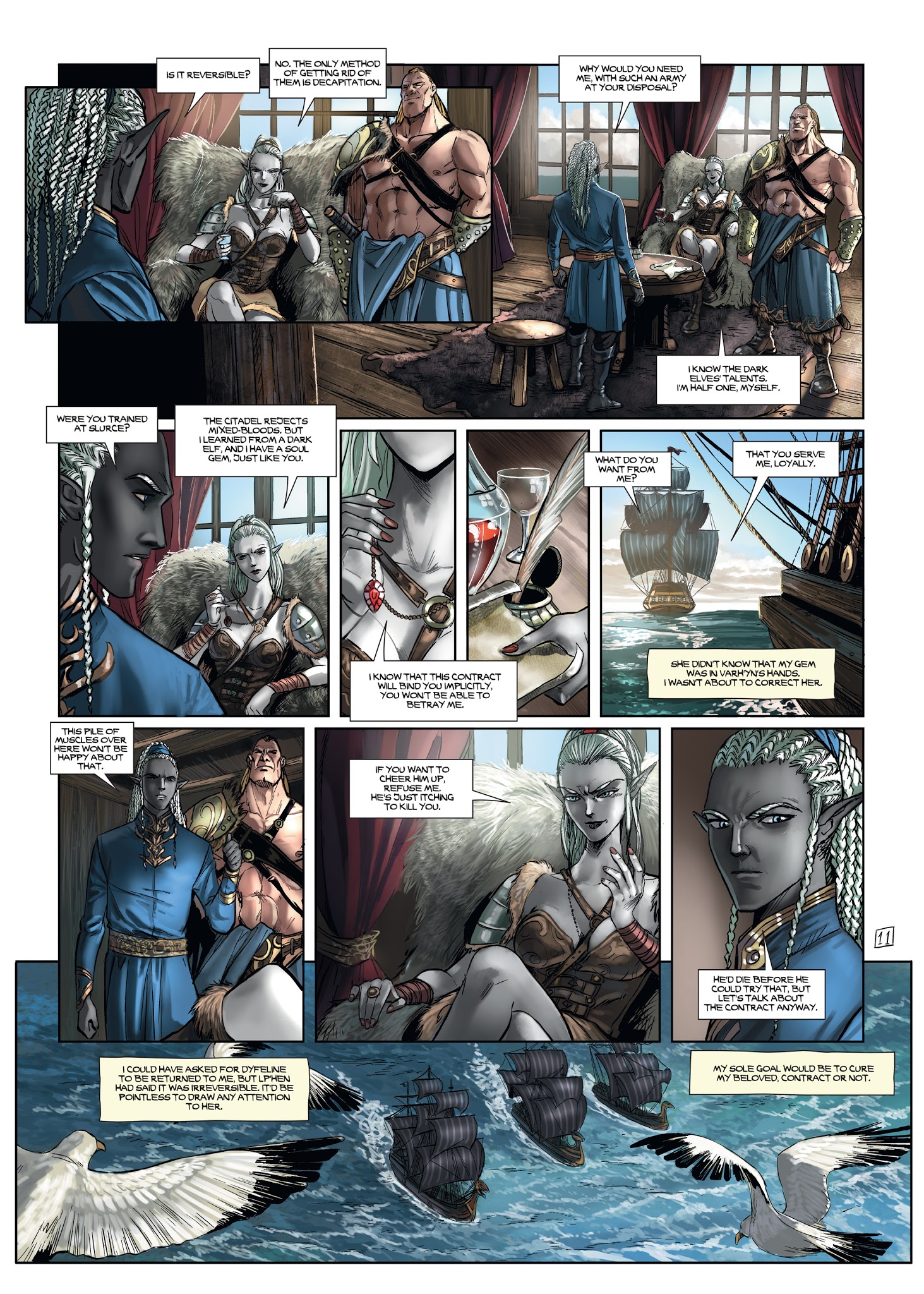 Read online Elves comic -  Issue #15 - 13