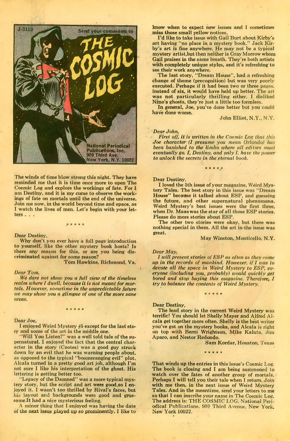 Read online Weird Mystery Tales comic -  Issue #7 - 19