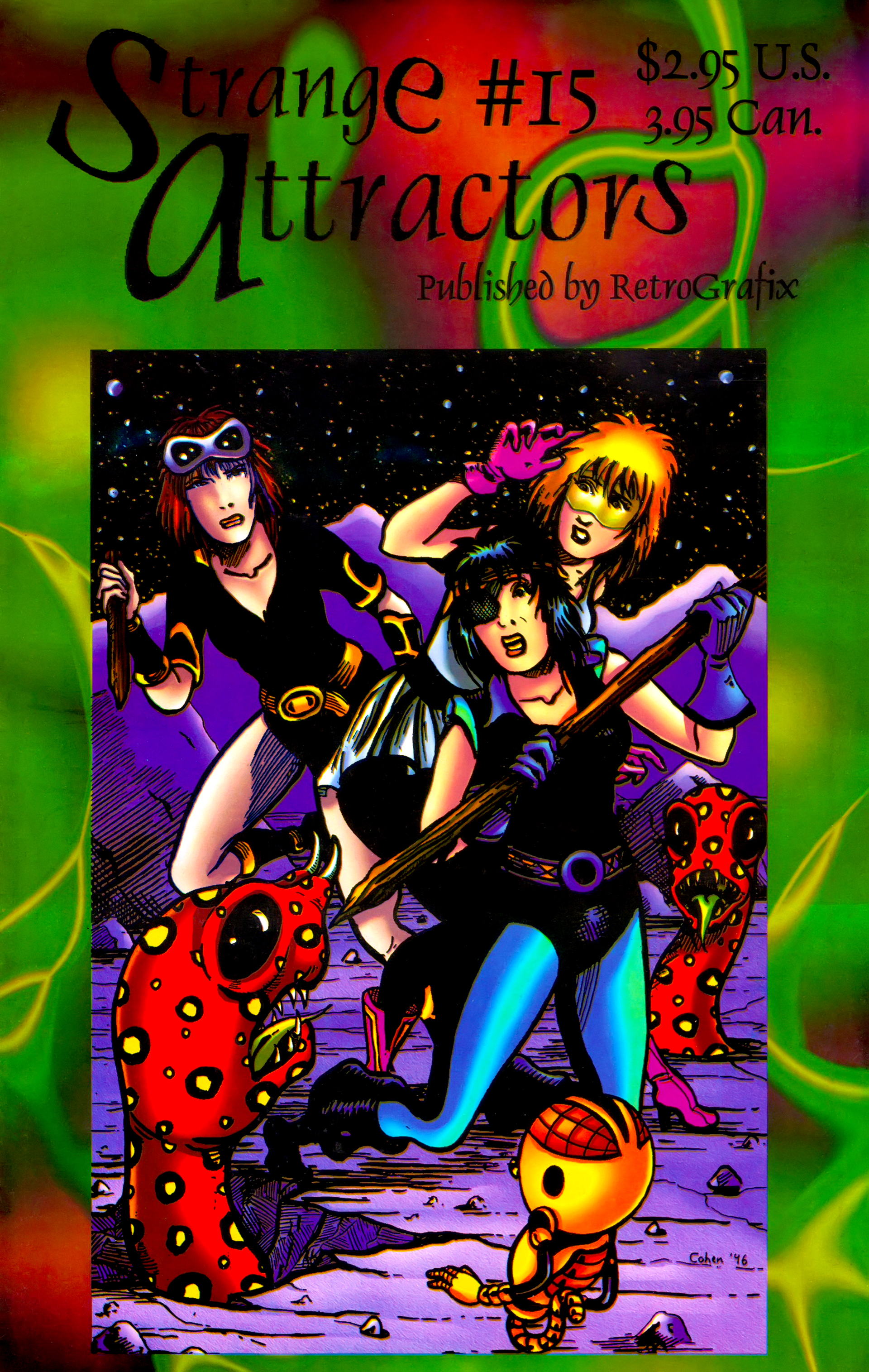 Read online Strange Attractors (1993) comic -  Issue #15 - 1