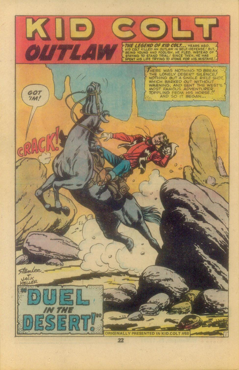 Read online Kid Colt Outlaw comic -  Issue #209 - 24