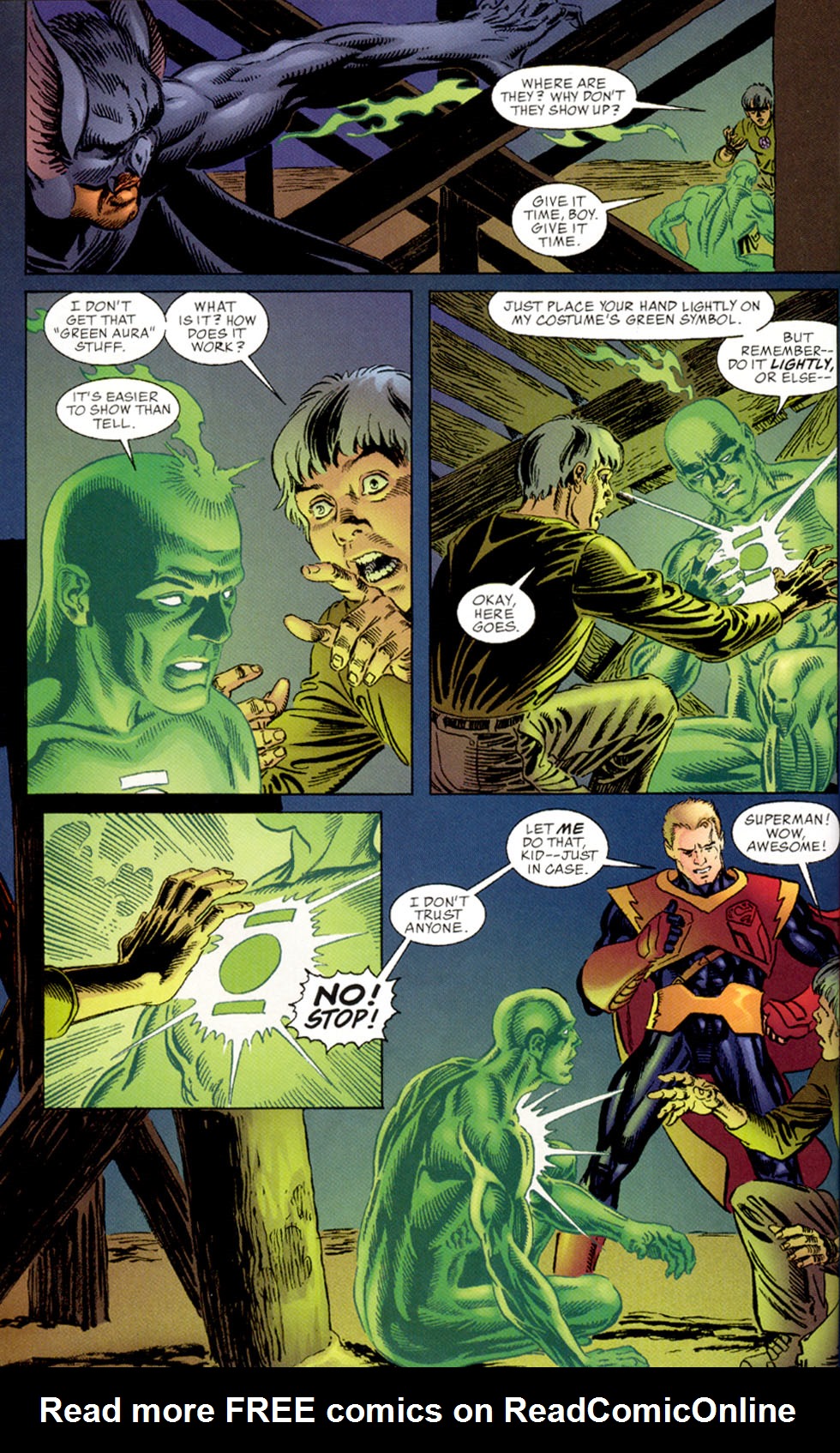 Read online Just Imagine Stan Lee With Jerry Ordway Creating JLA comic -  Issue # Full - 16