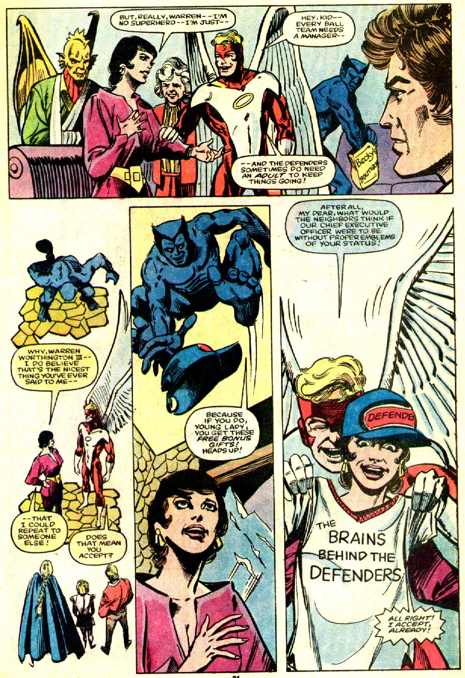 Read online The Defenders (1972) comic -  Issue #138 - 22