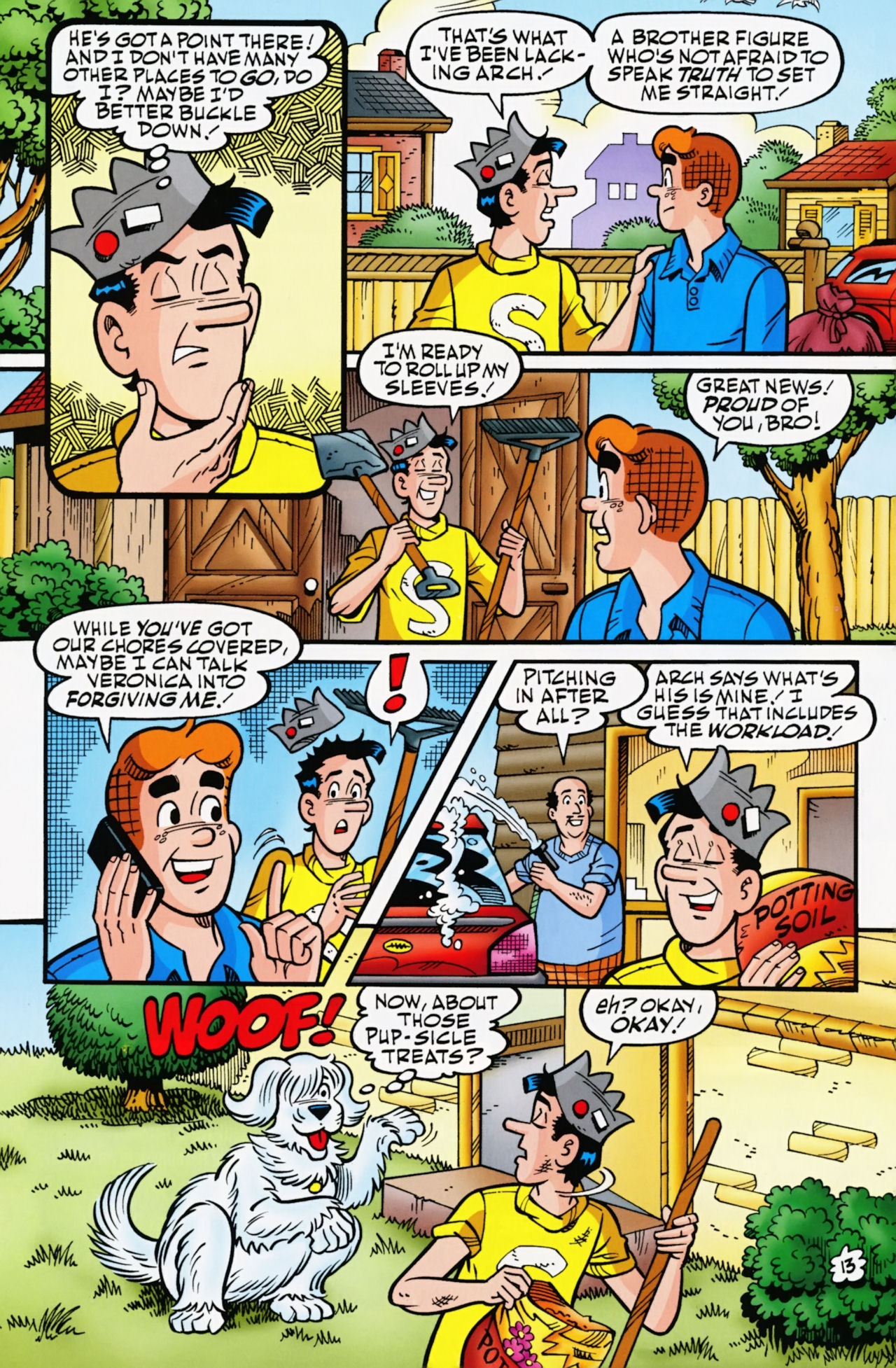 Read online Archie's Pal Jughead Comics comic -  Issue #207 - 19
