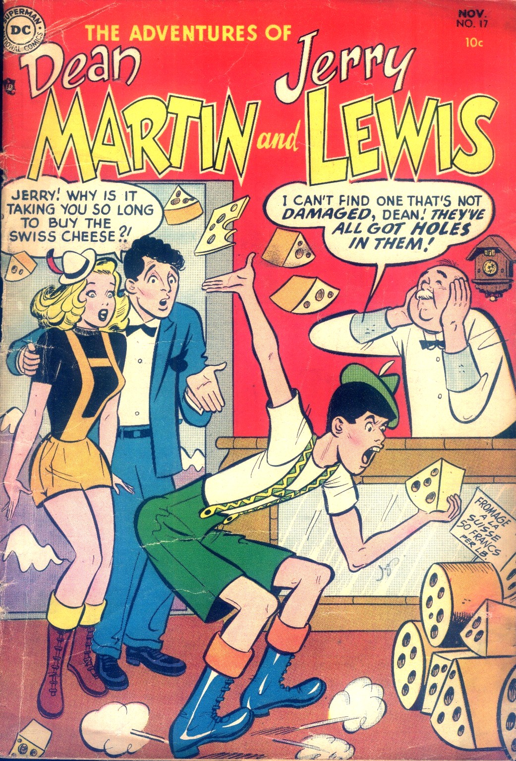 Read online The Adventures of Dean Martin and Jerry Lewis comic -  Issue #17 - 1