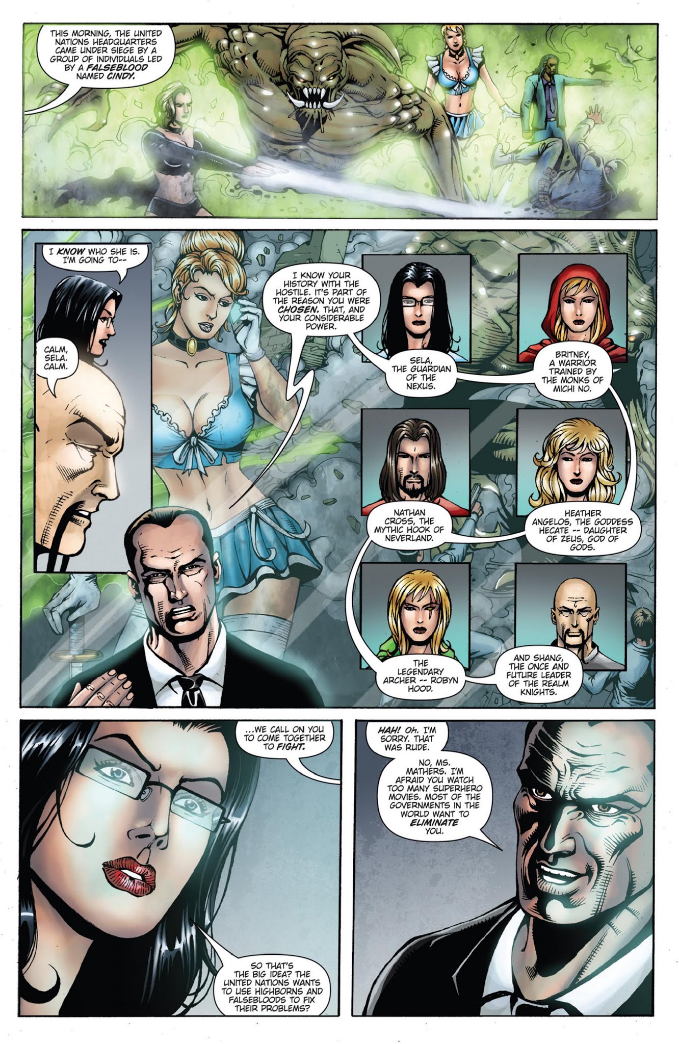 Read online Grimm Fairy Tales presents Realm Knights One-Shot comic -  Issue # Full - 18