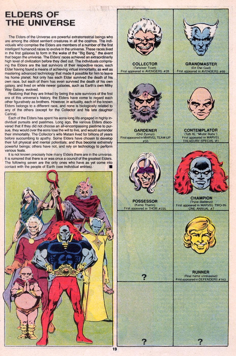 Read online The Official Handbook of the Marvel Universe Deluxe Edition comic -  Issue #4 - 21