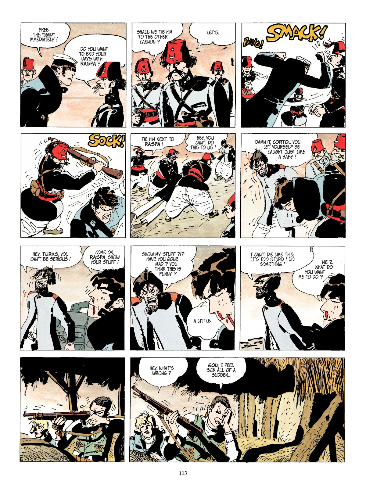 Read online Corto Maltese comic -  Issue # TPB 11 - 116