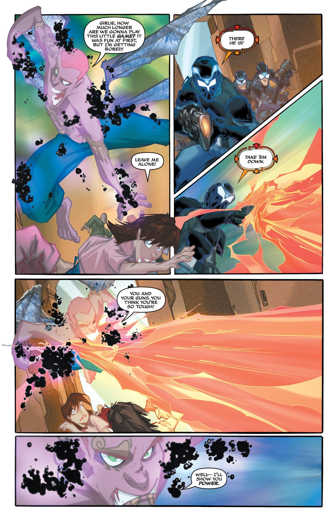Read online Michael Turner's Soulfire: New World Order comic -  Issue #5 - 6