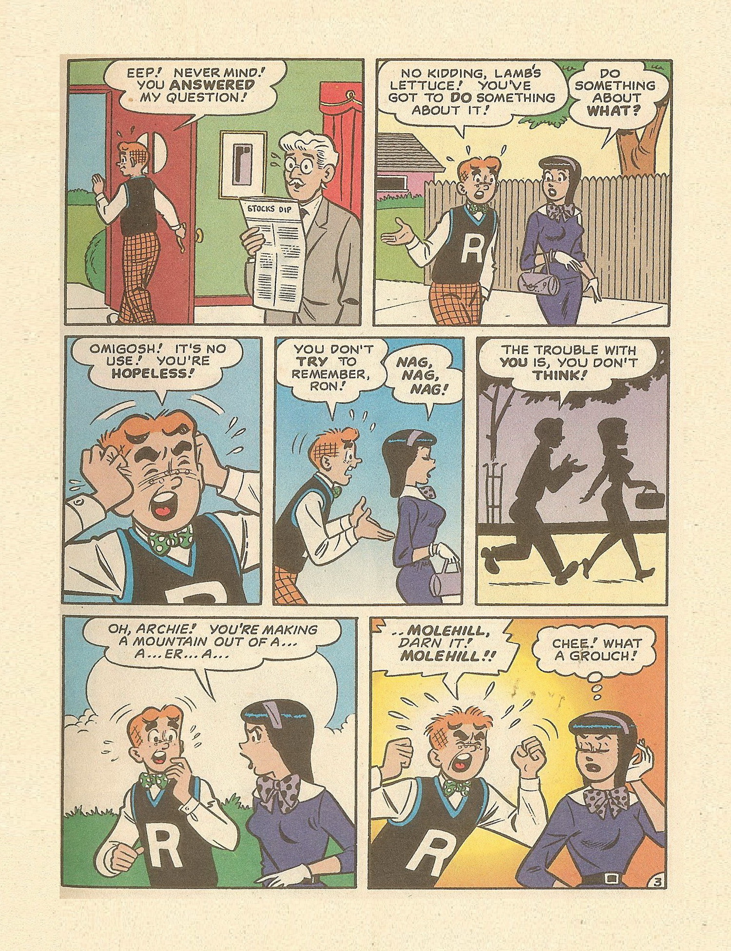 Read online Betty and Veronica Digest Magazine comic -  Issue #81 - 22