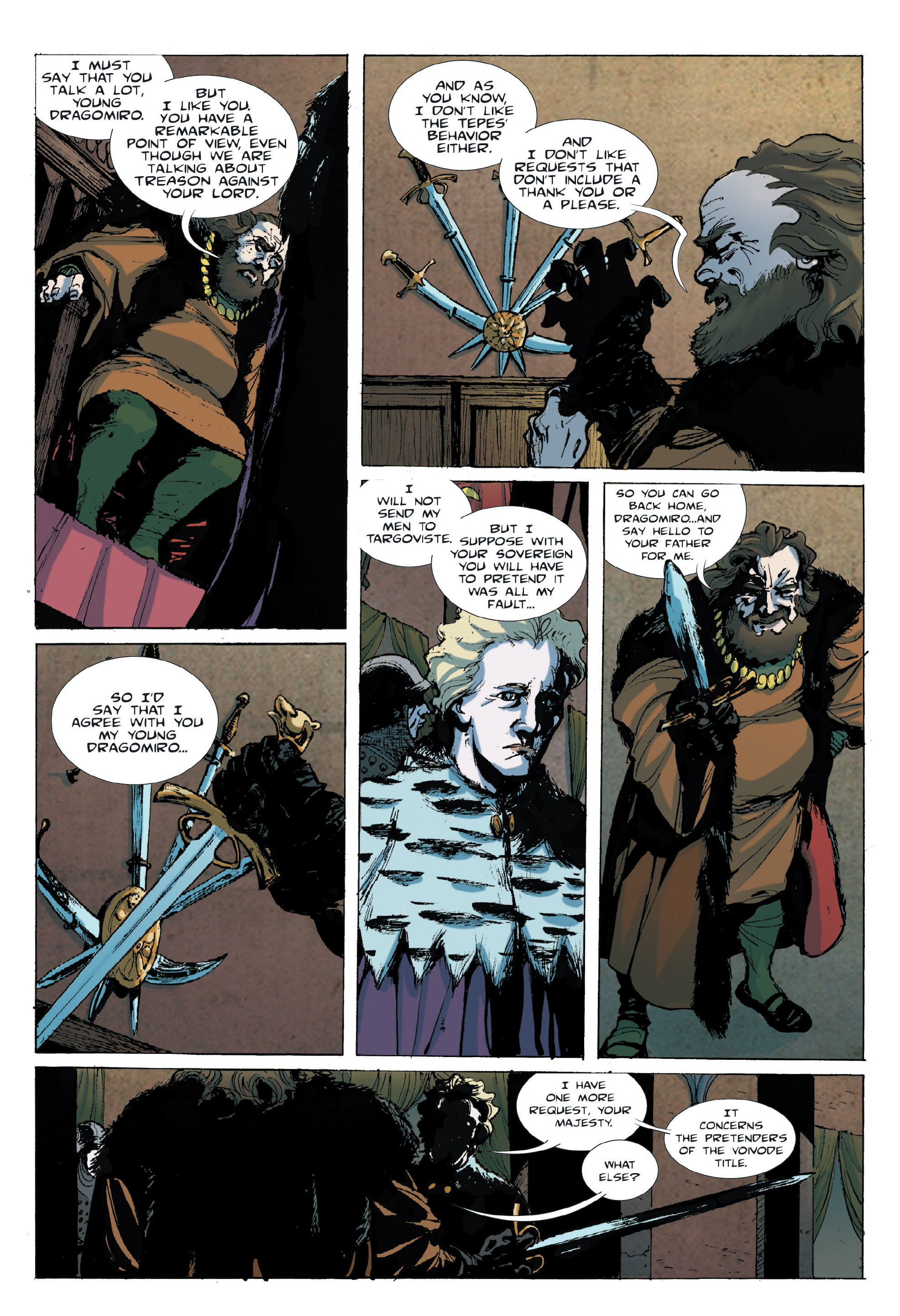 Read online Voivod: The True Story of Vlad the Impaler comic -  Issue # TPB - 31