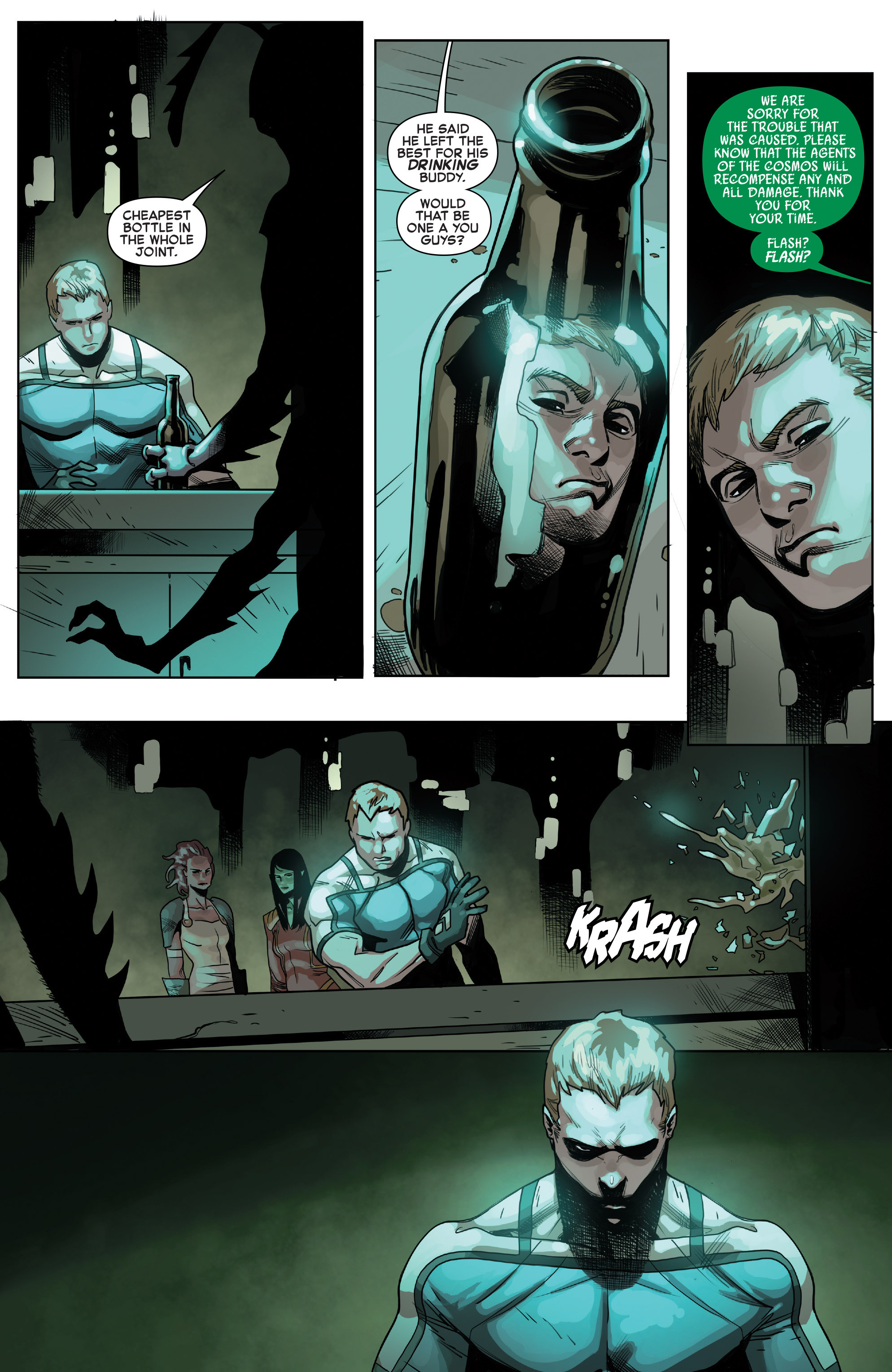 Read online Venom: Space Knight comic -  Issue #8 - 9