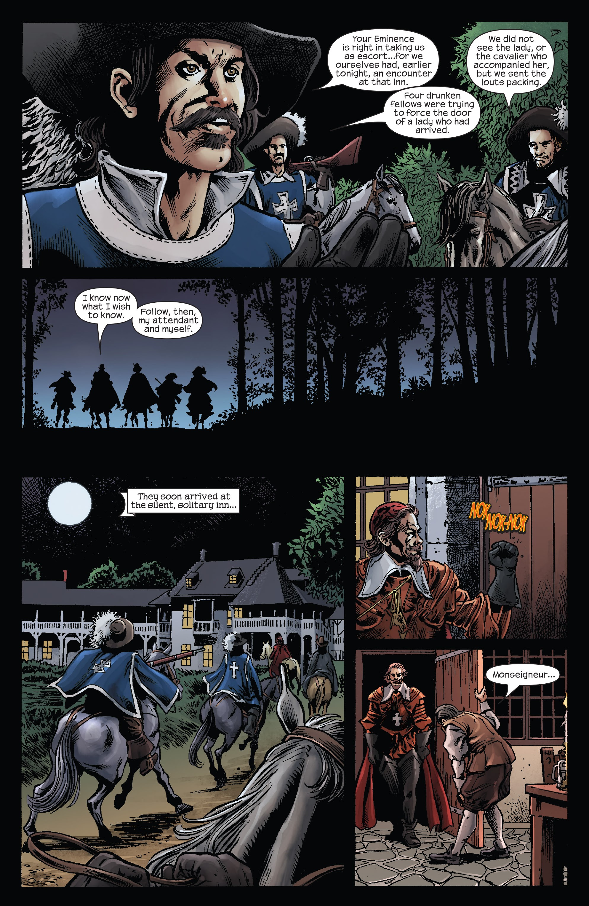 Read online Marvel Illustrated: The Three Musketeers comic -  Issue #5 - 4