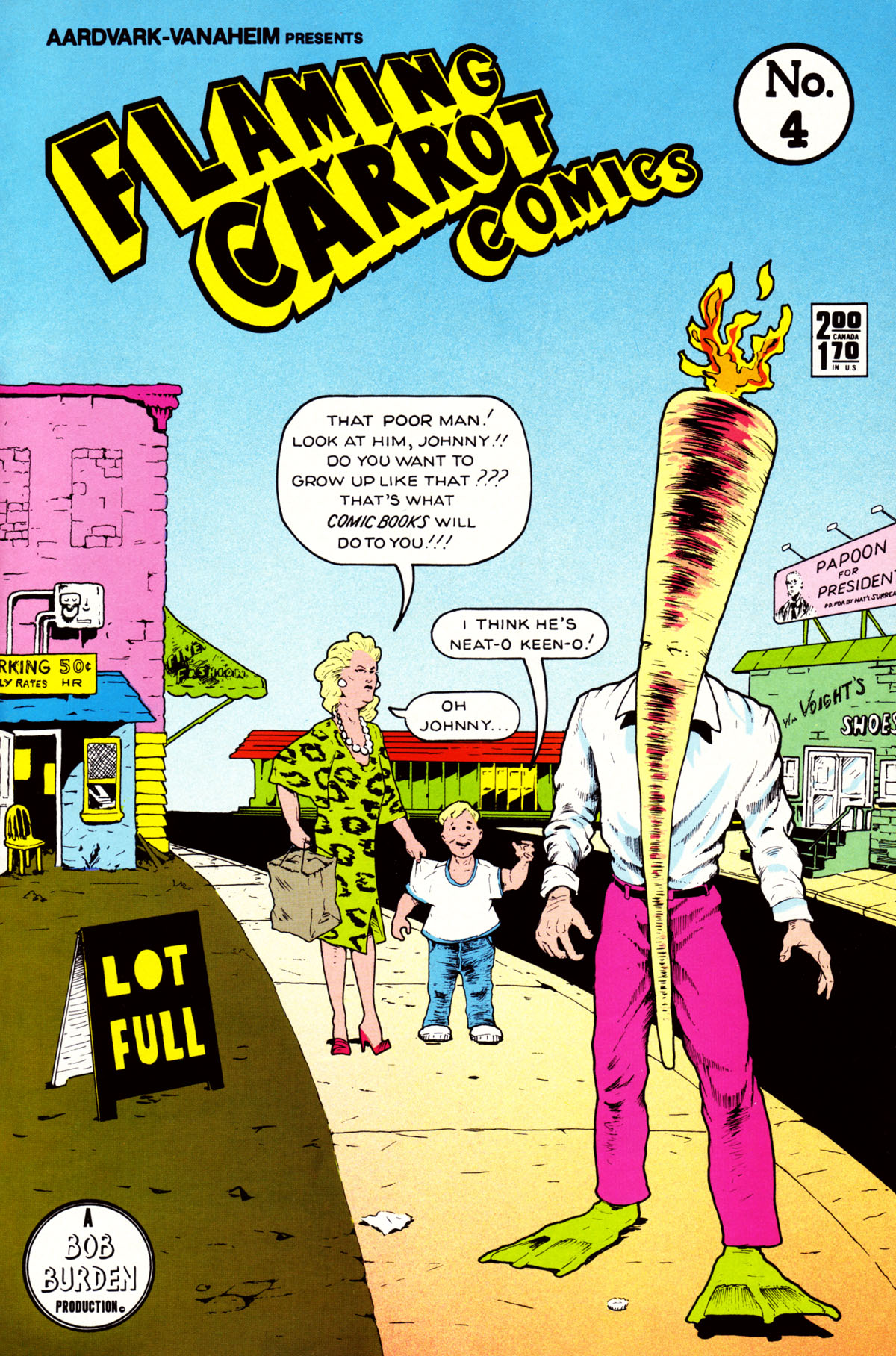 Read online Flaming Carrot Comics (1984) comic -  Issue #4 - 1
