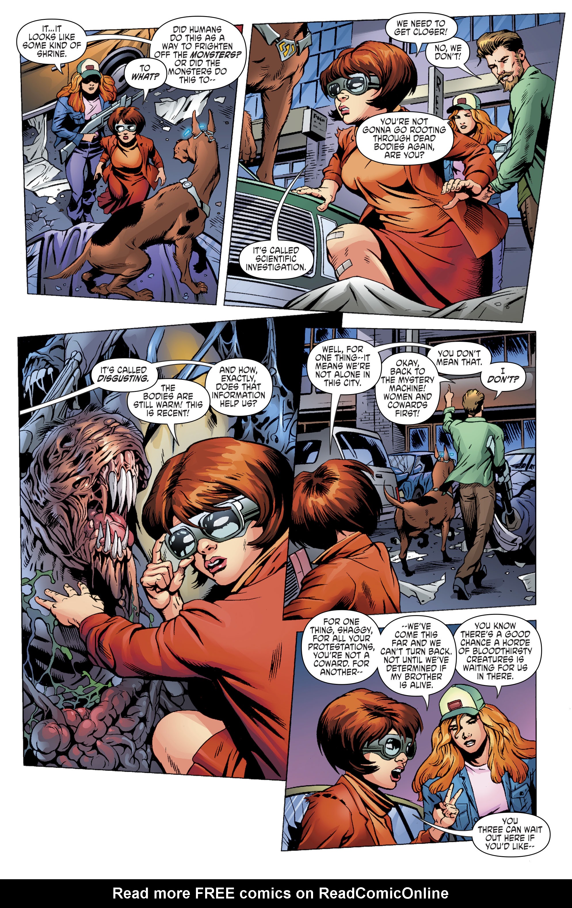 Read online Scooby Apocalypse comic -  Issue #12 - 13