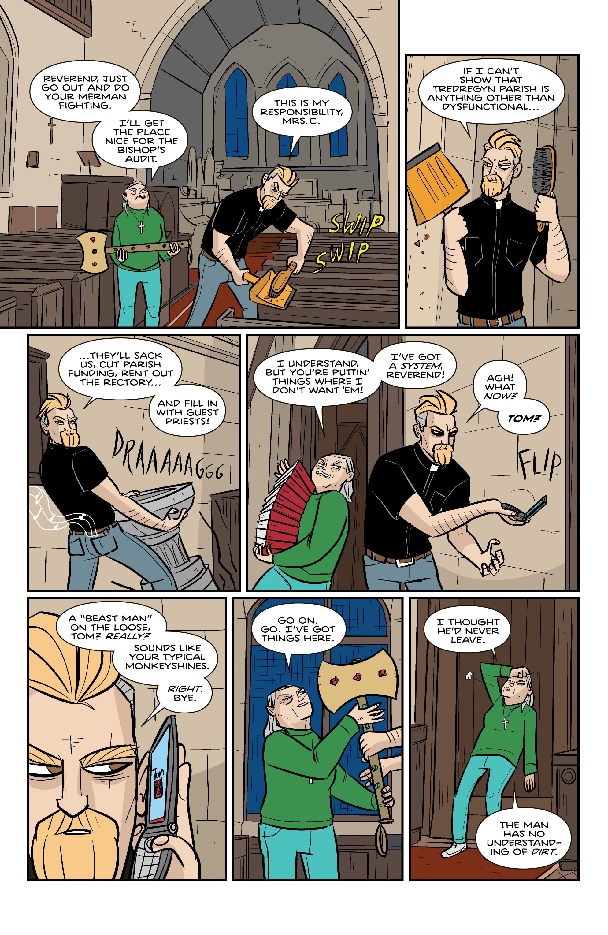 Read online Steeple: The Silvery Moon comic -  Issue # TPB - 37