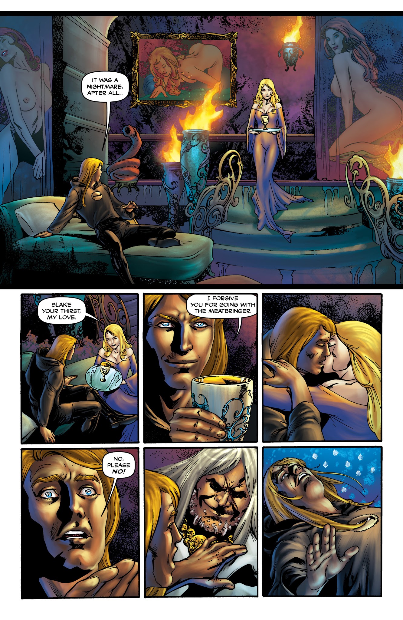 Read online In the House of the Worm comic -  Issue #3 - 15