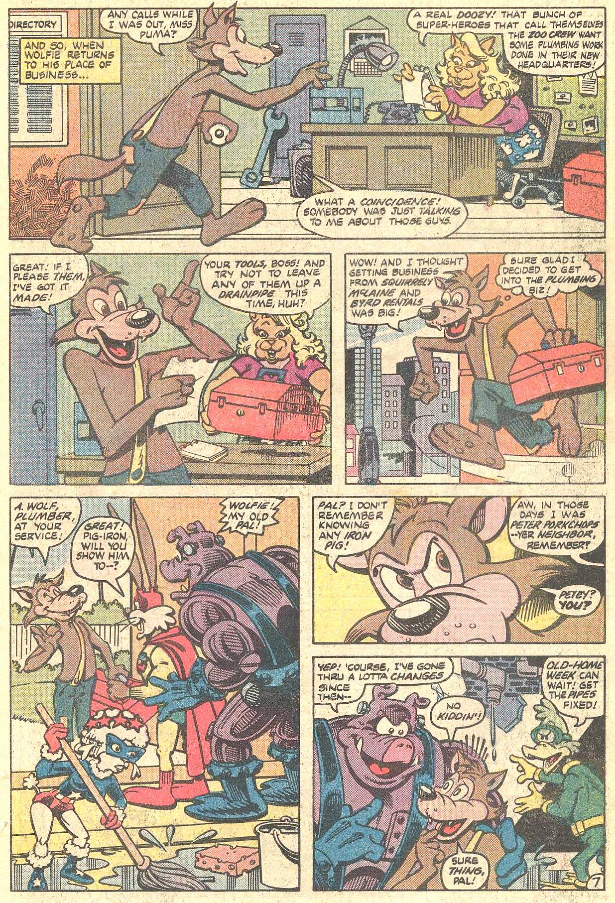 Read online Captain Carrot and His Amazing Zoo Crew! comic -  Issue #10 - 8