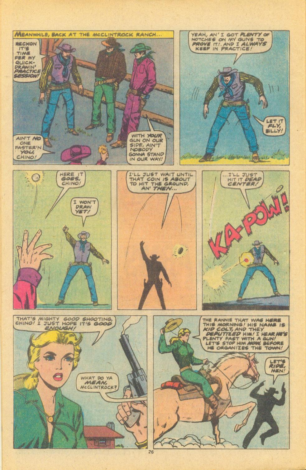 Read online Kid Colt Outlaw comic -  Issue #224 - 28