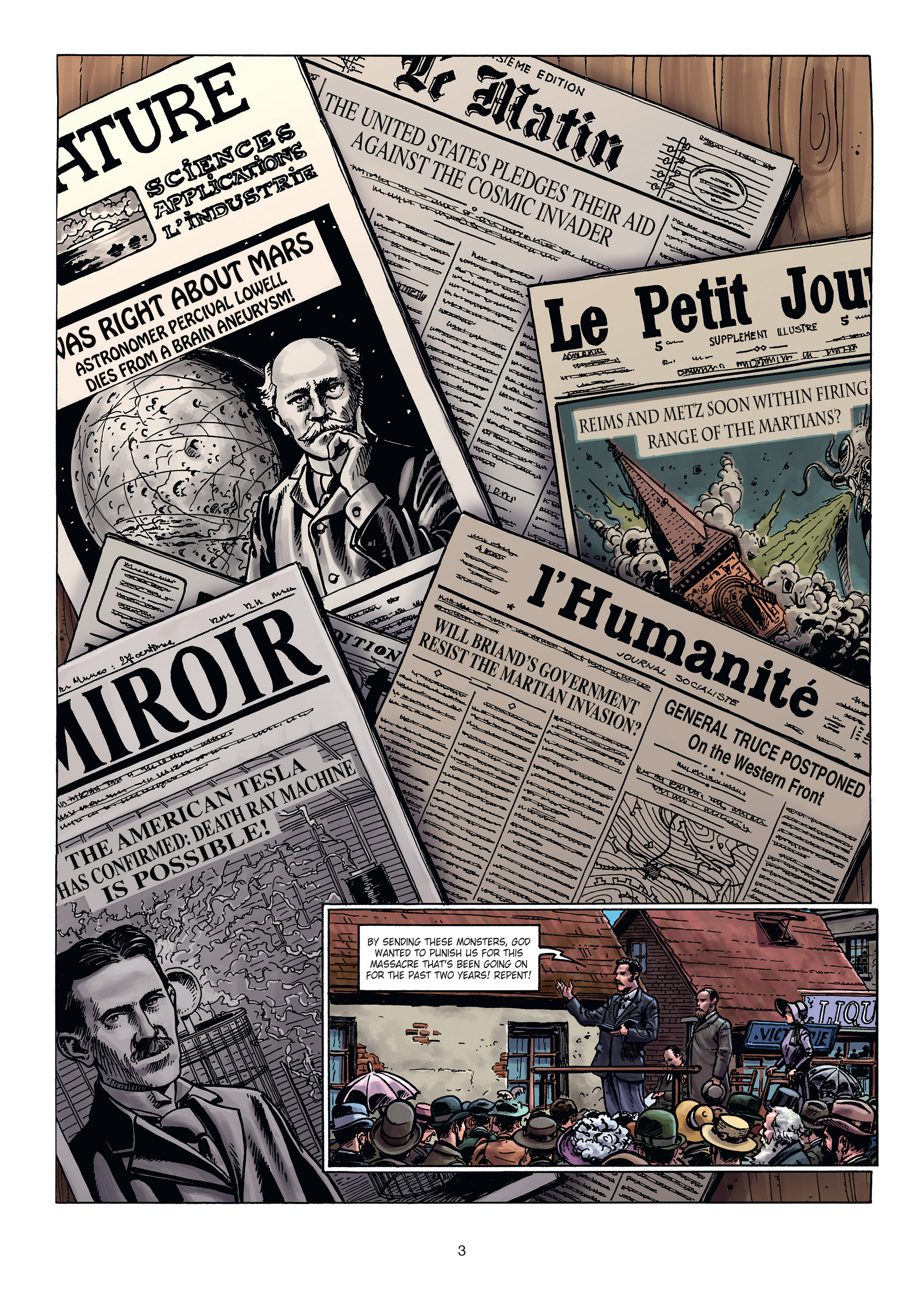 Read online War of the World War One Vol. 3: The Monsters from Mars comic -  Issue # Full - 3