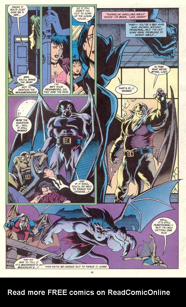 Read online Gargoyles (1995) comic -  Issue #3 - Rude Awekening - 13