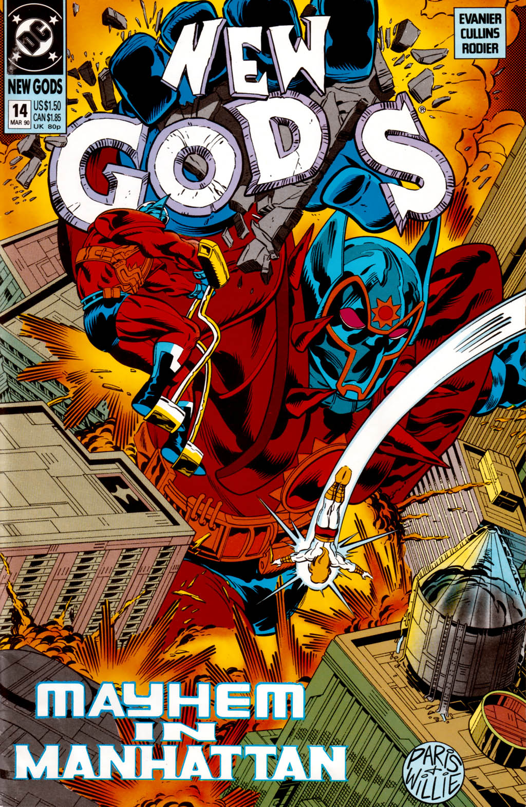 Read online The New Gods (1989) comic -  Issue #14 - 1