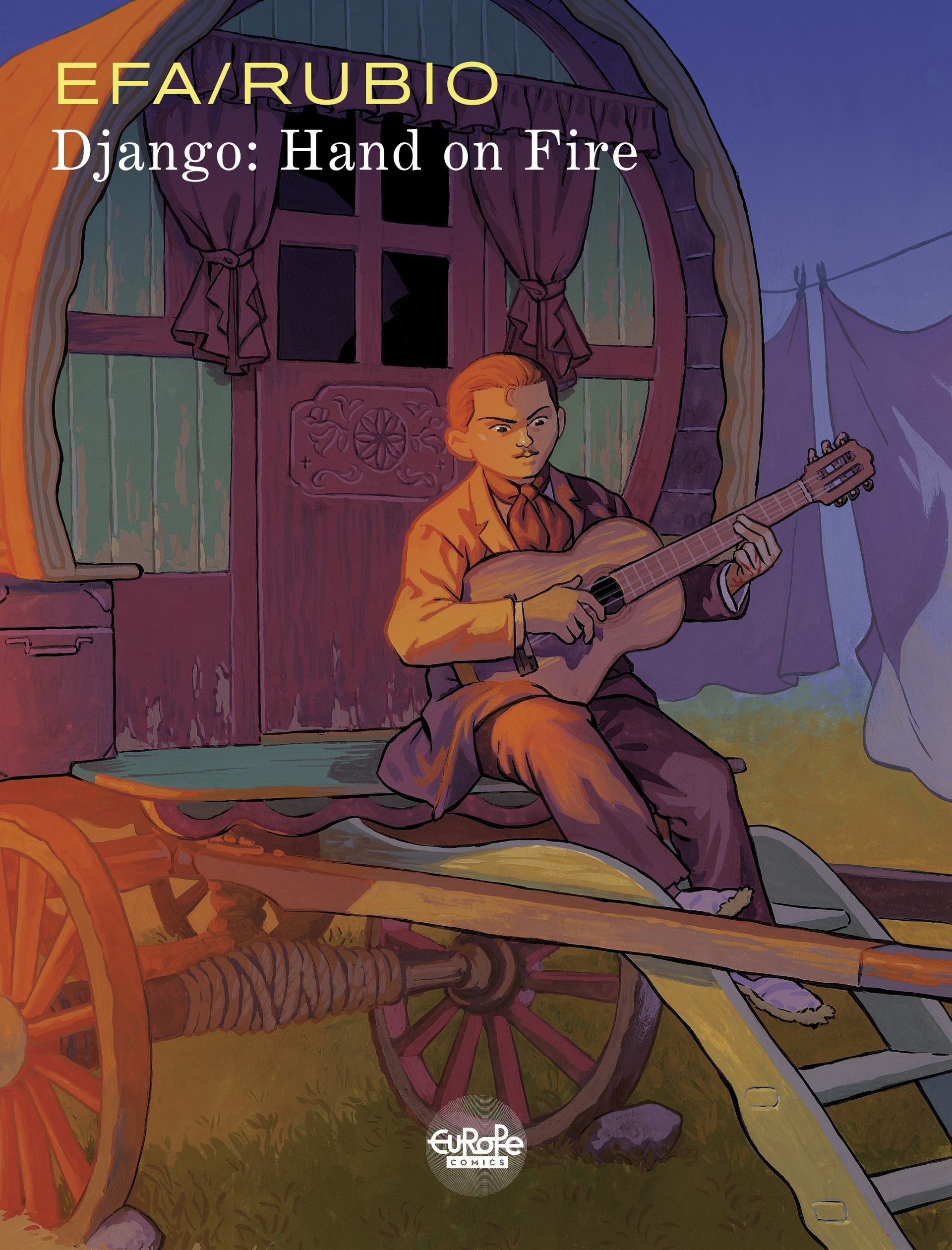 Read online Django: Hand On Fire comic -  Issue # TPB - 1