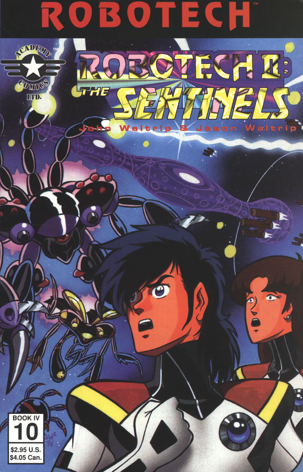 Read online Robotech II: The Sentinels comic -  Issue #10 - 1