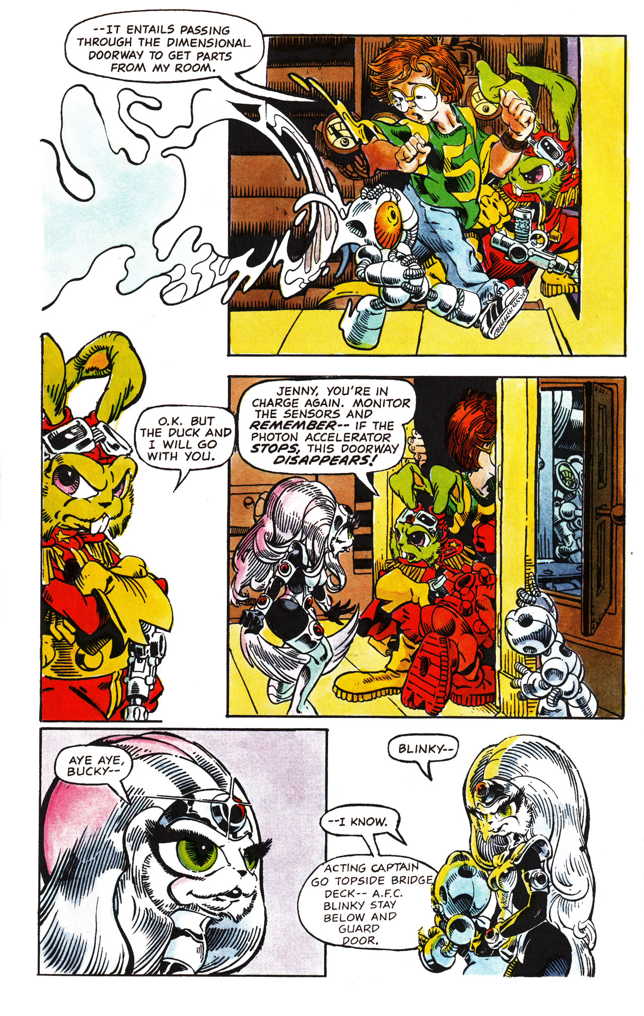 Read online Bucky O'Hare (1991) comic -  Issue #2 - 22