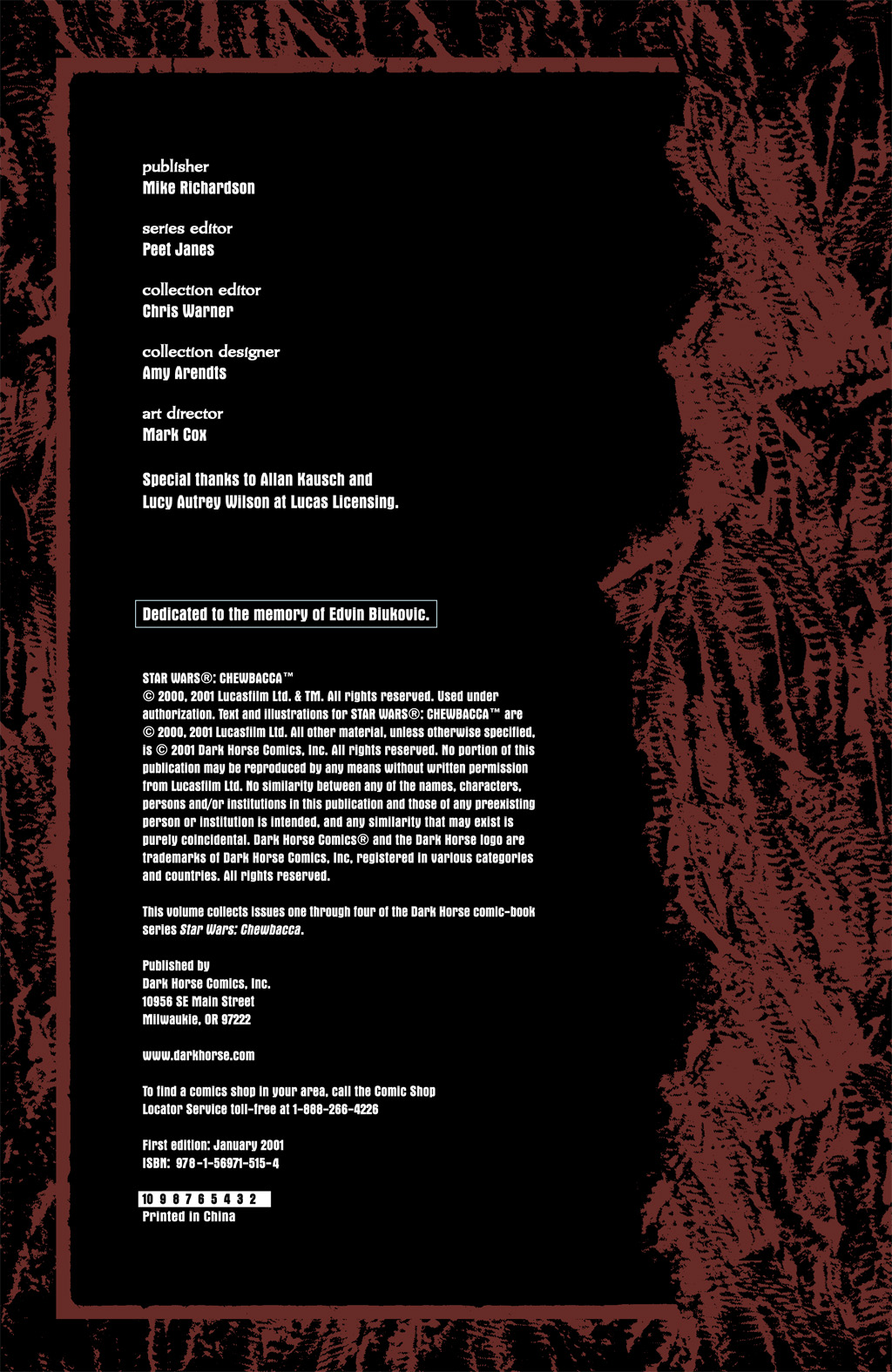 Read online Star Wars: Chewbacca comic -  Issue # TPB - 7
