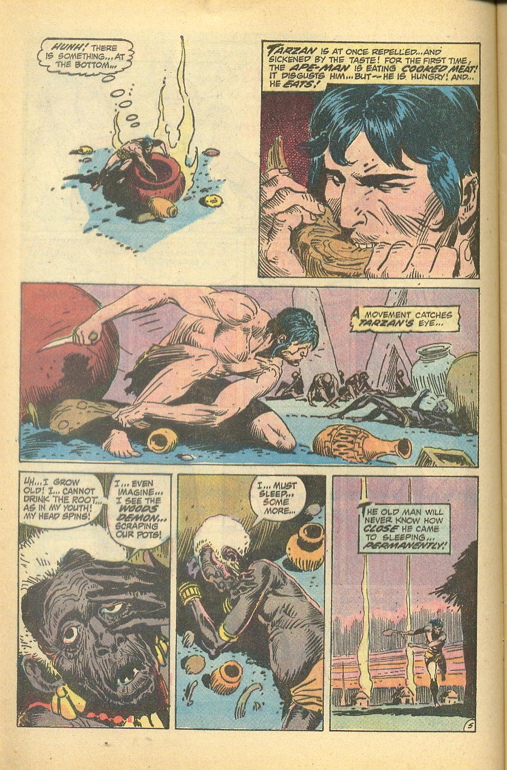 Read online Tarzan (1972) comic -  Issue #214 - 8