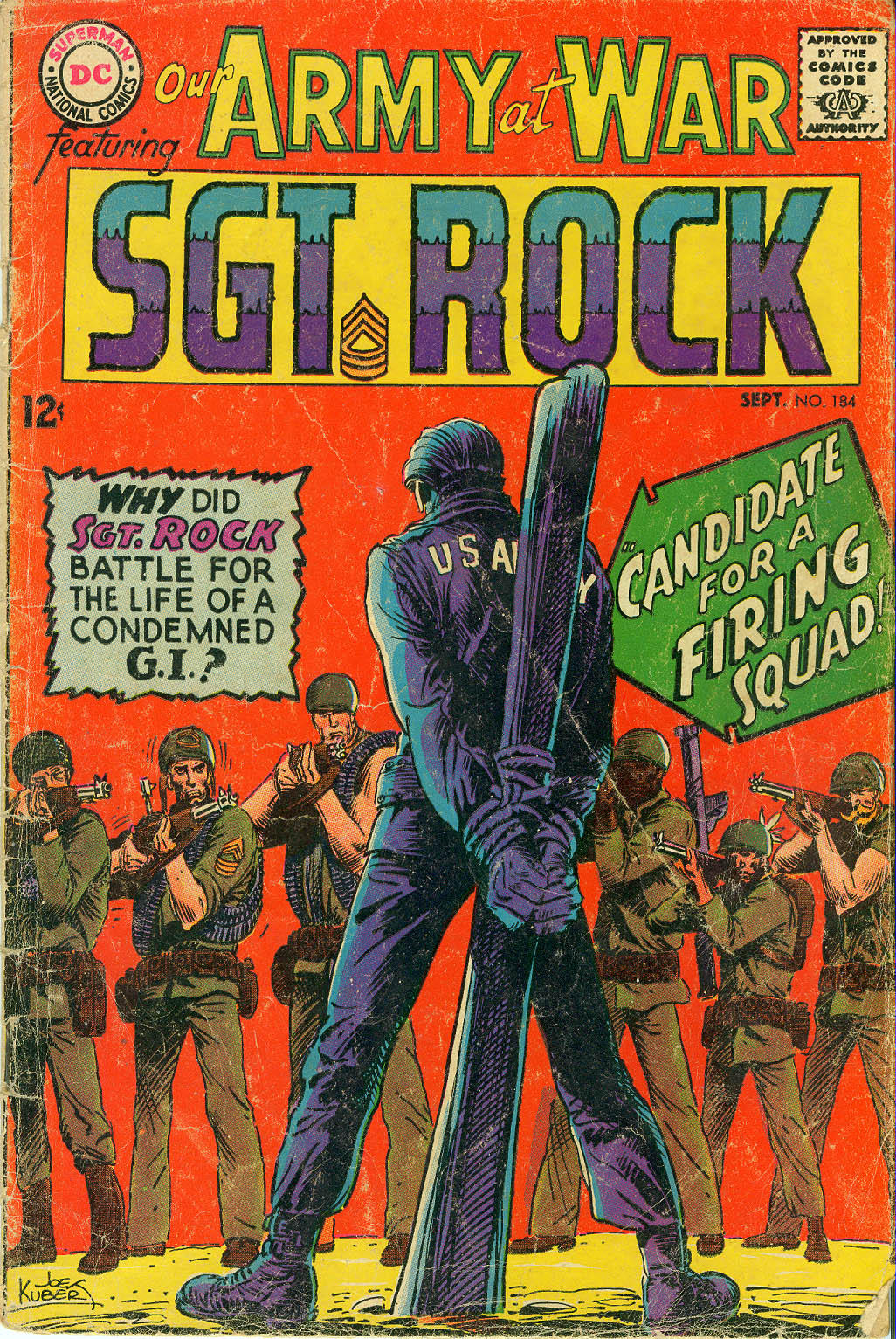 Read online Our Army at War (1952) comic -  Issue #184 - 1