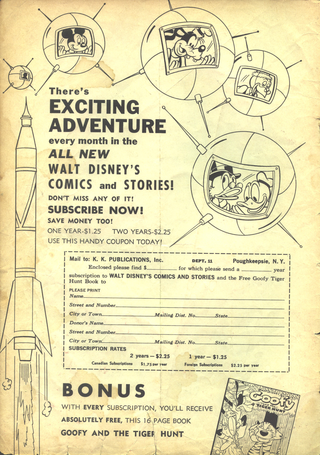 Read online Walt Disney's Comics and Stories comic -  Issue #278 - 2