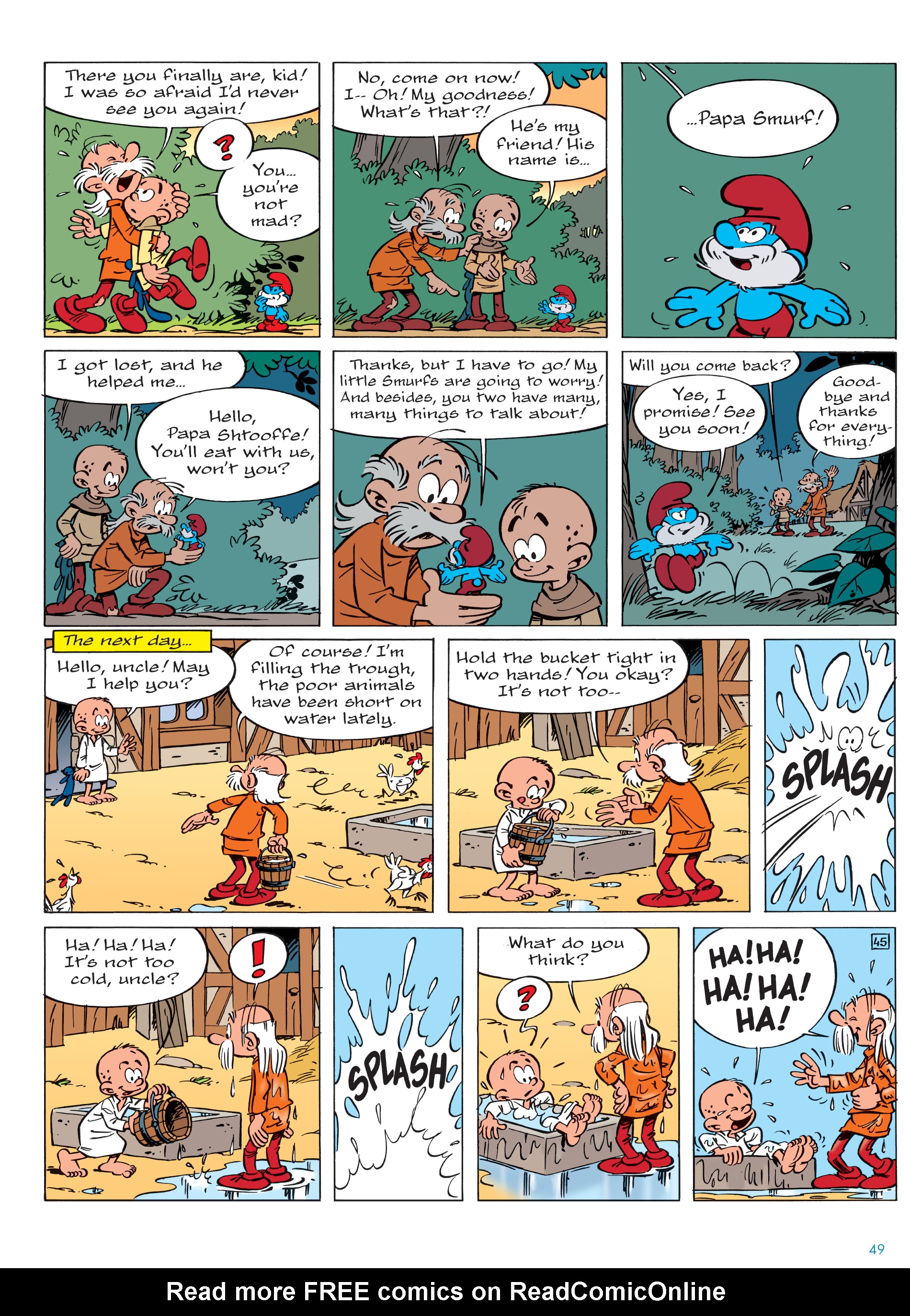 Read online The Smurfs Tales comic -  Issue # TPB 1 (Part 1) - 50
