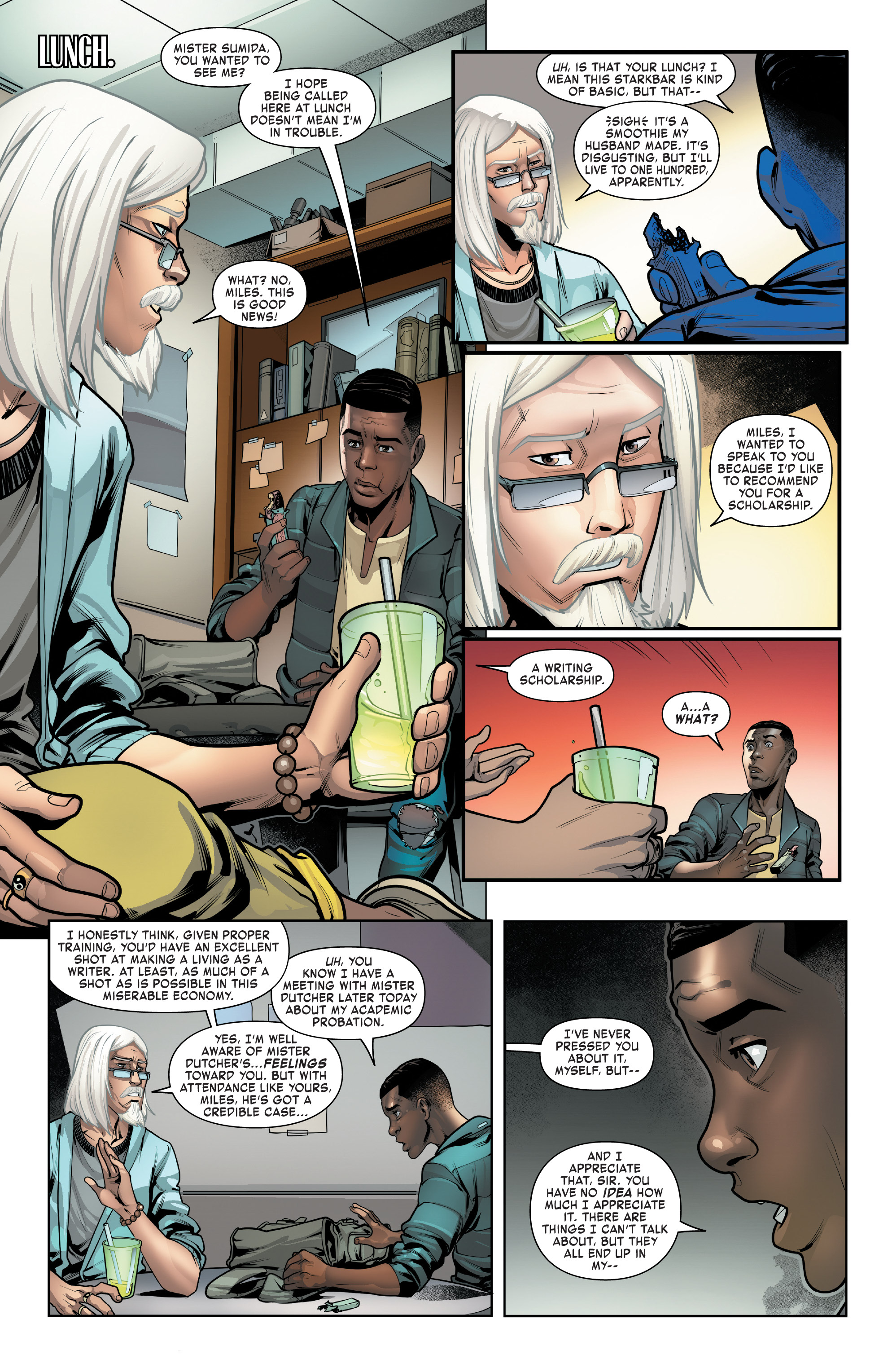 Read online Miles Morales: Spider-Man comic -  Issue #14 - 12