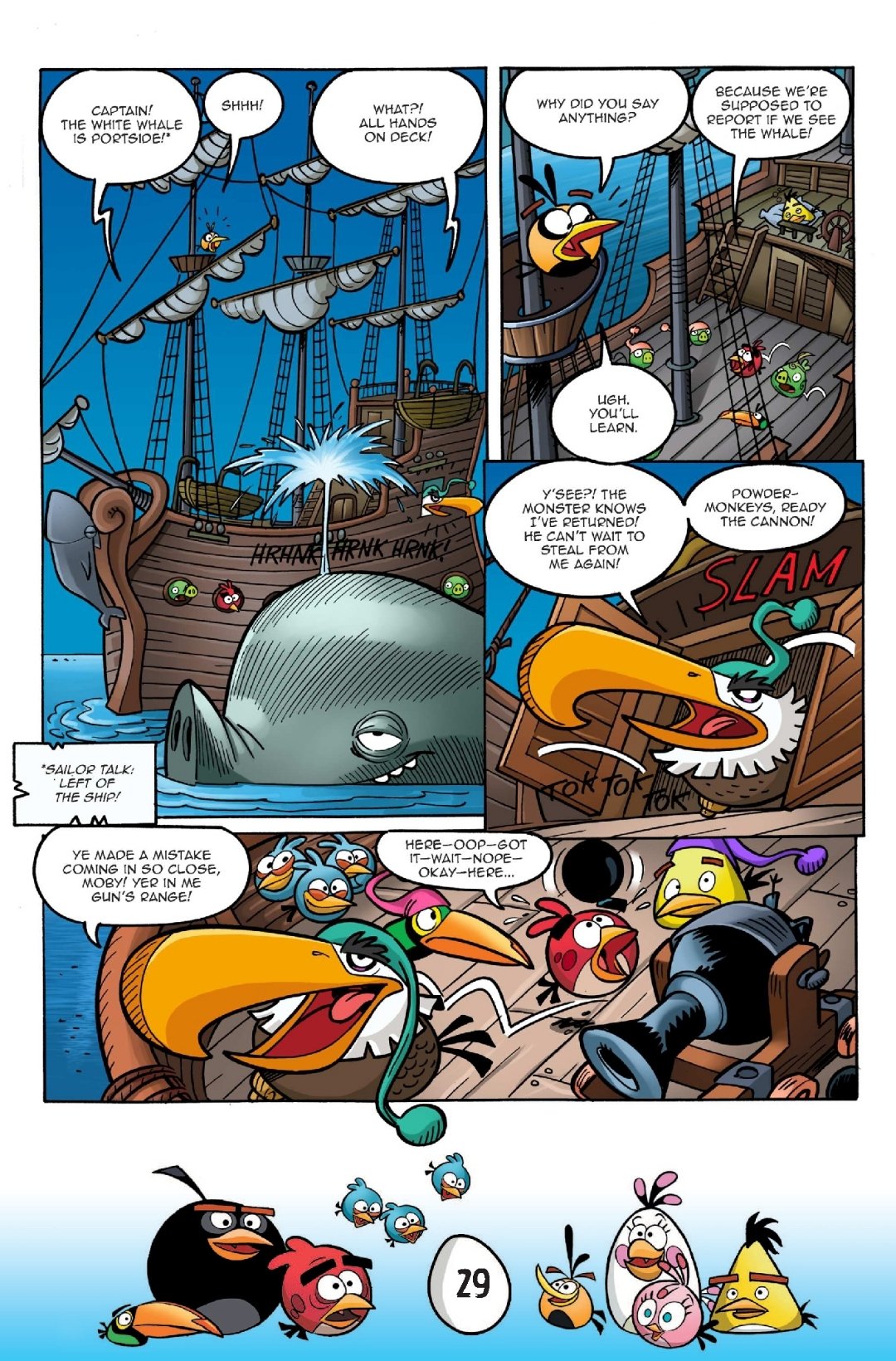 Read online Angry Birds Comics Quarterly comic -  Issue # Issue Furious Fowl - 30