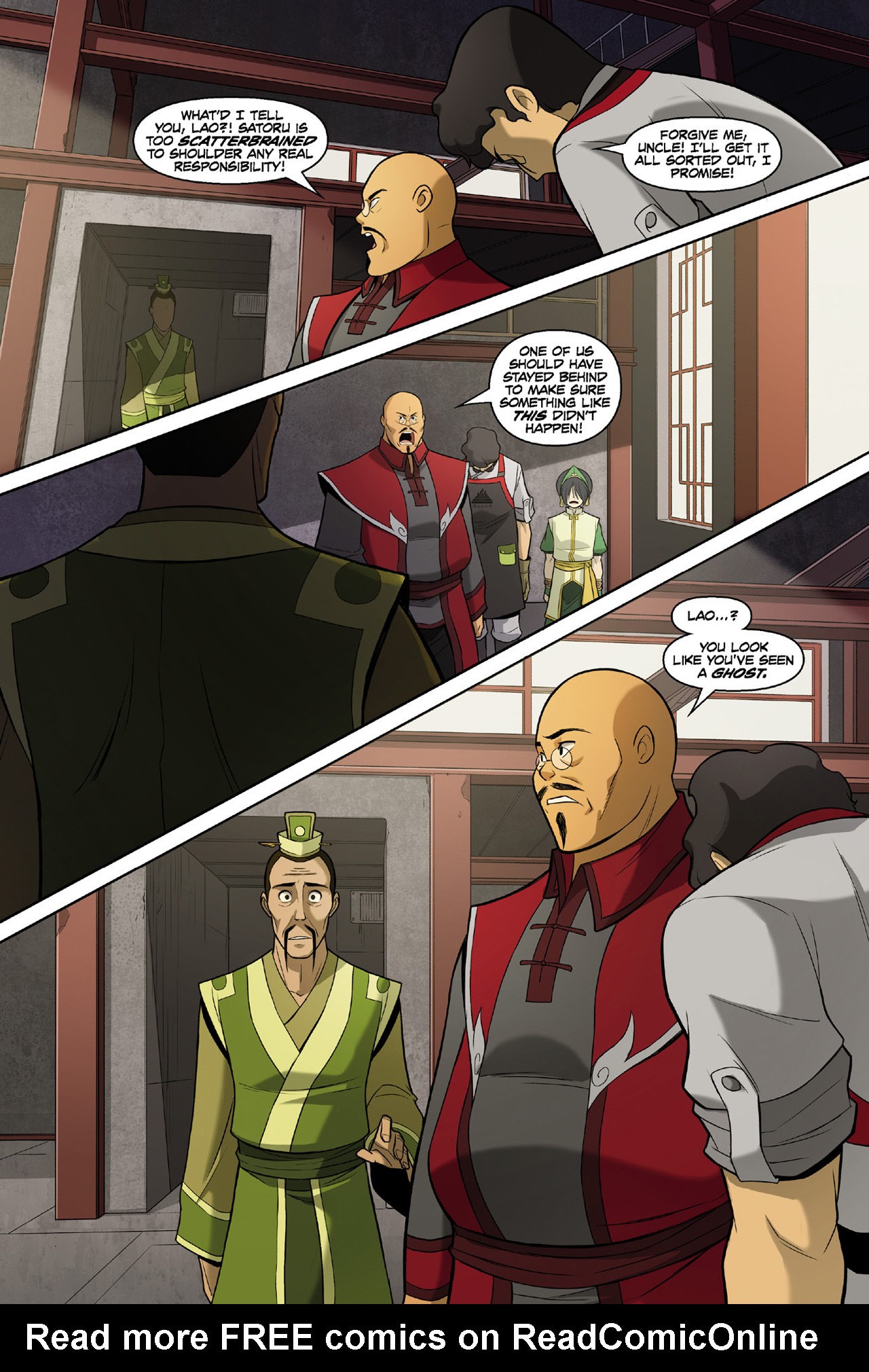 Read online Nickelodeon Avatar: The Last Airbender - The Rift comic -  Issue # Part 1 - 75