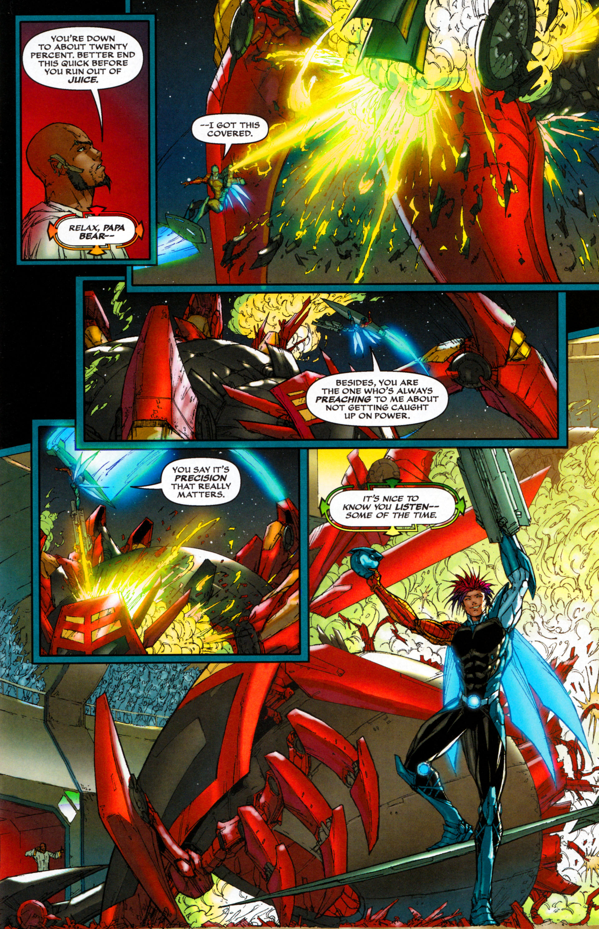 Read online Michael Turner's Soulfire (2013) comic -  Issue #1 - 8