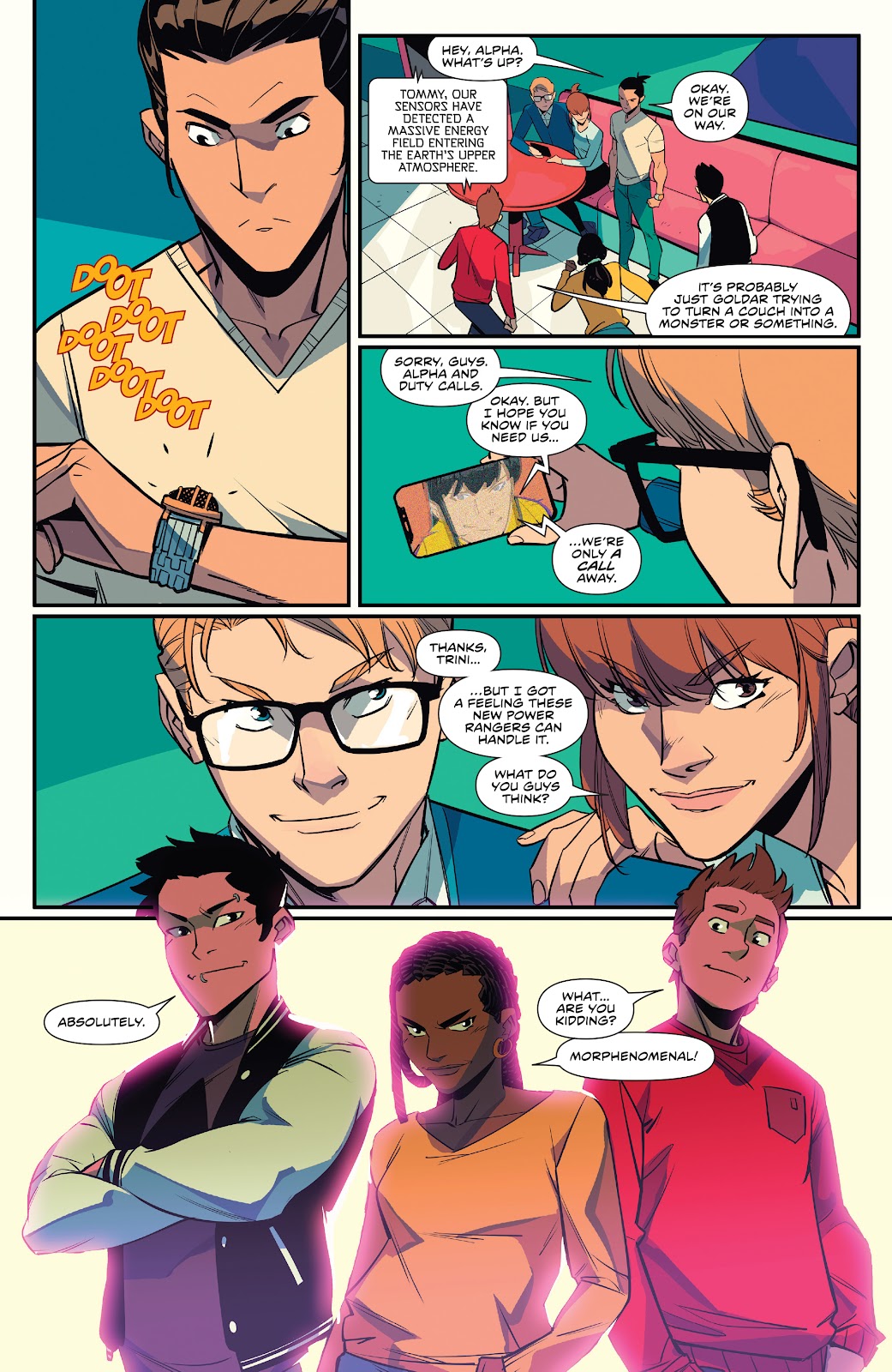 Mighty Morphin Power Rangers issue 50 - Page 28