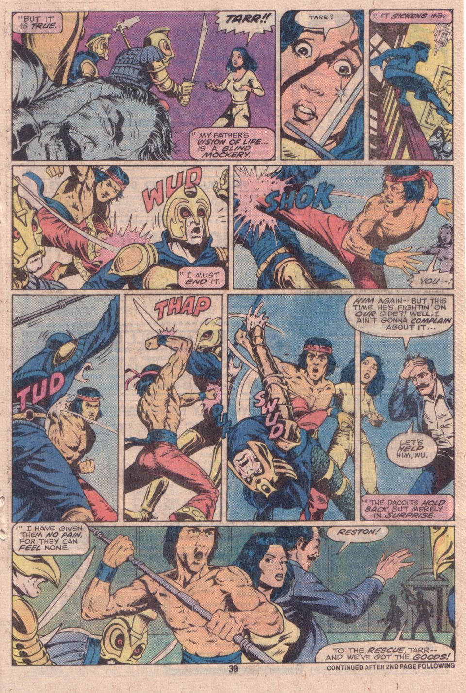 Read online What If? (1977) comic -  Issue #16 - Shang Chi Master of Kung Fu fought on The side of Fu Manchu - 31