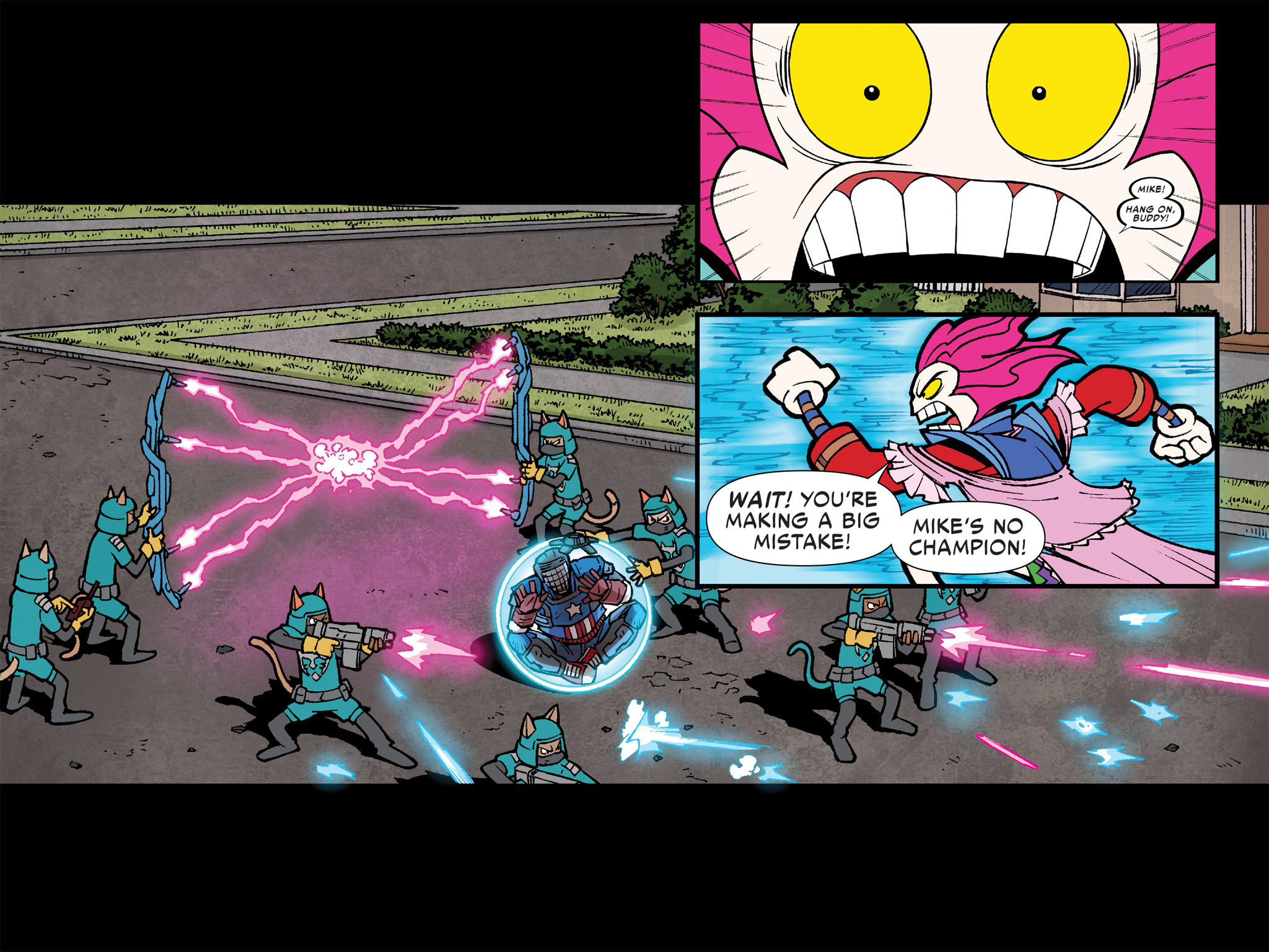 Read online Slapstick Infinite Comic comic -  Issue #4 - 67