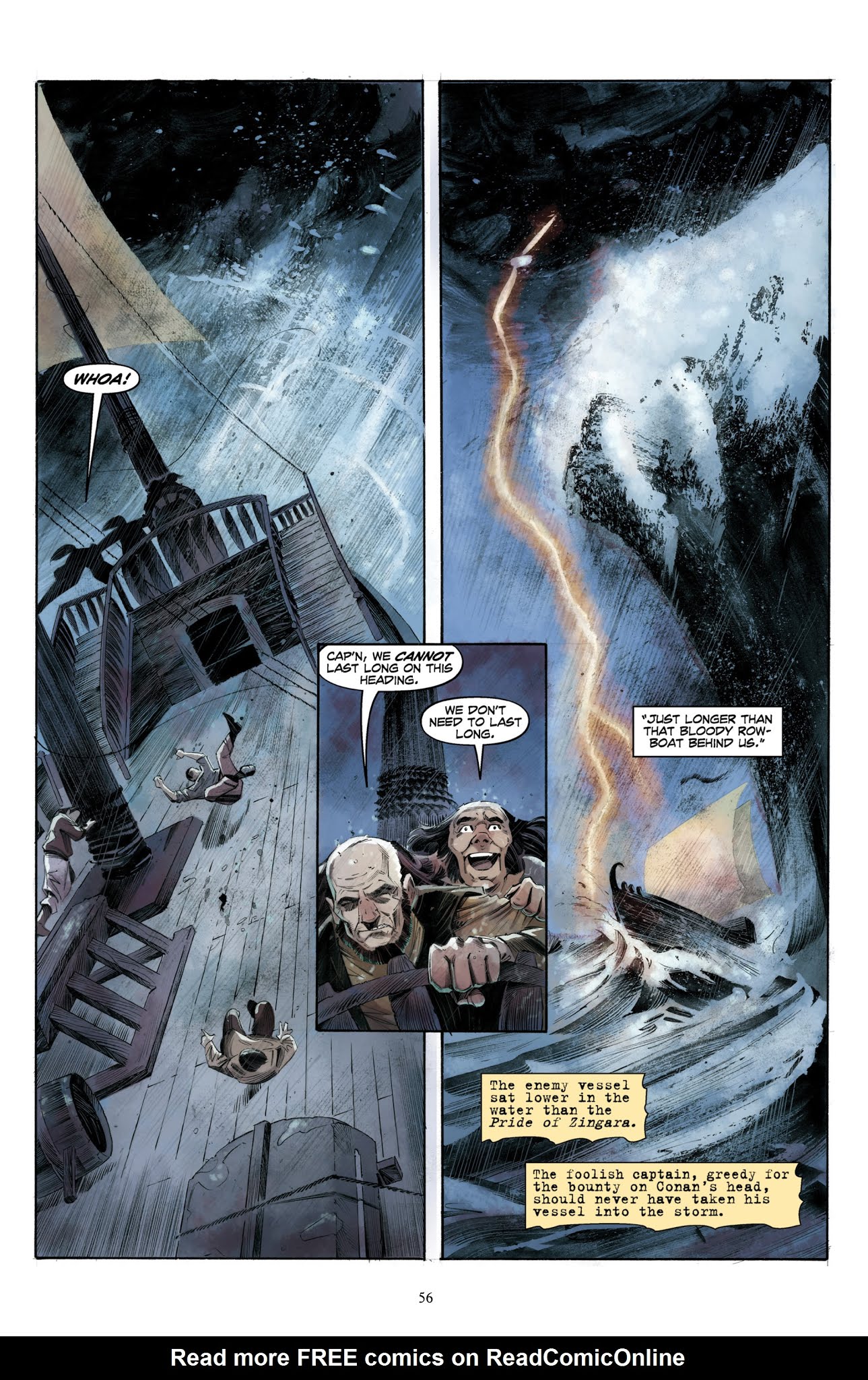 Read online Conan: The Phantoms of the Black Coast comic -  Issue # TPB - 56