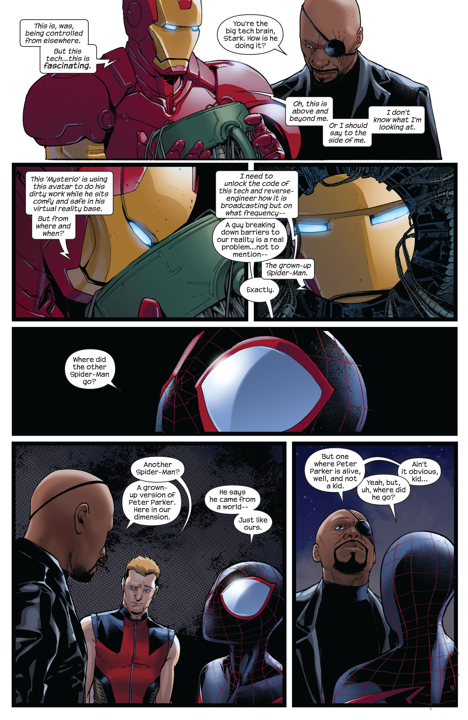 Read online Spider-Men comic -  Issue #3 - 14