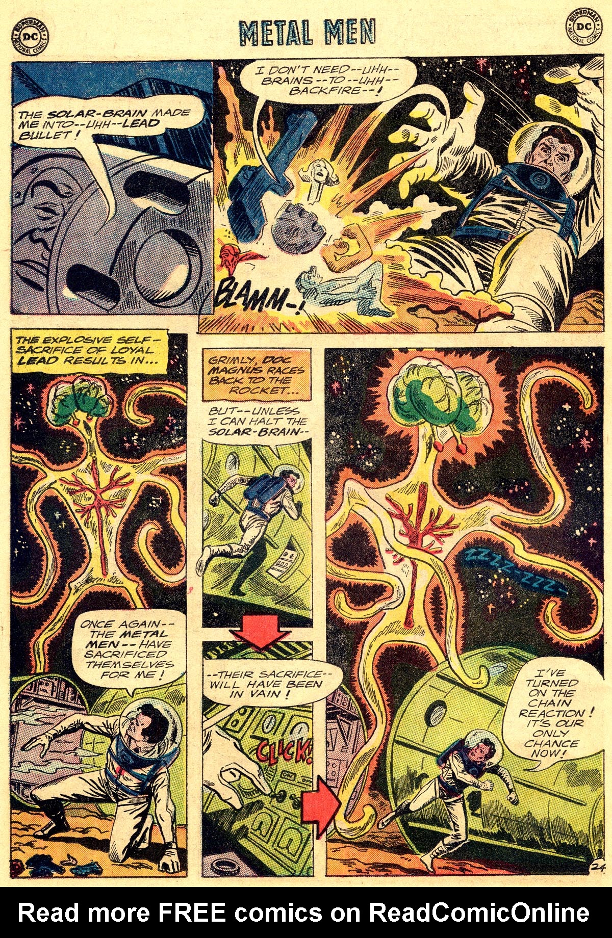Read online Metal Men (1963) comic -  Issue #7 - 30