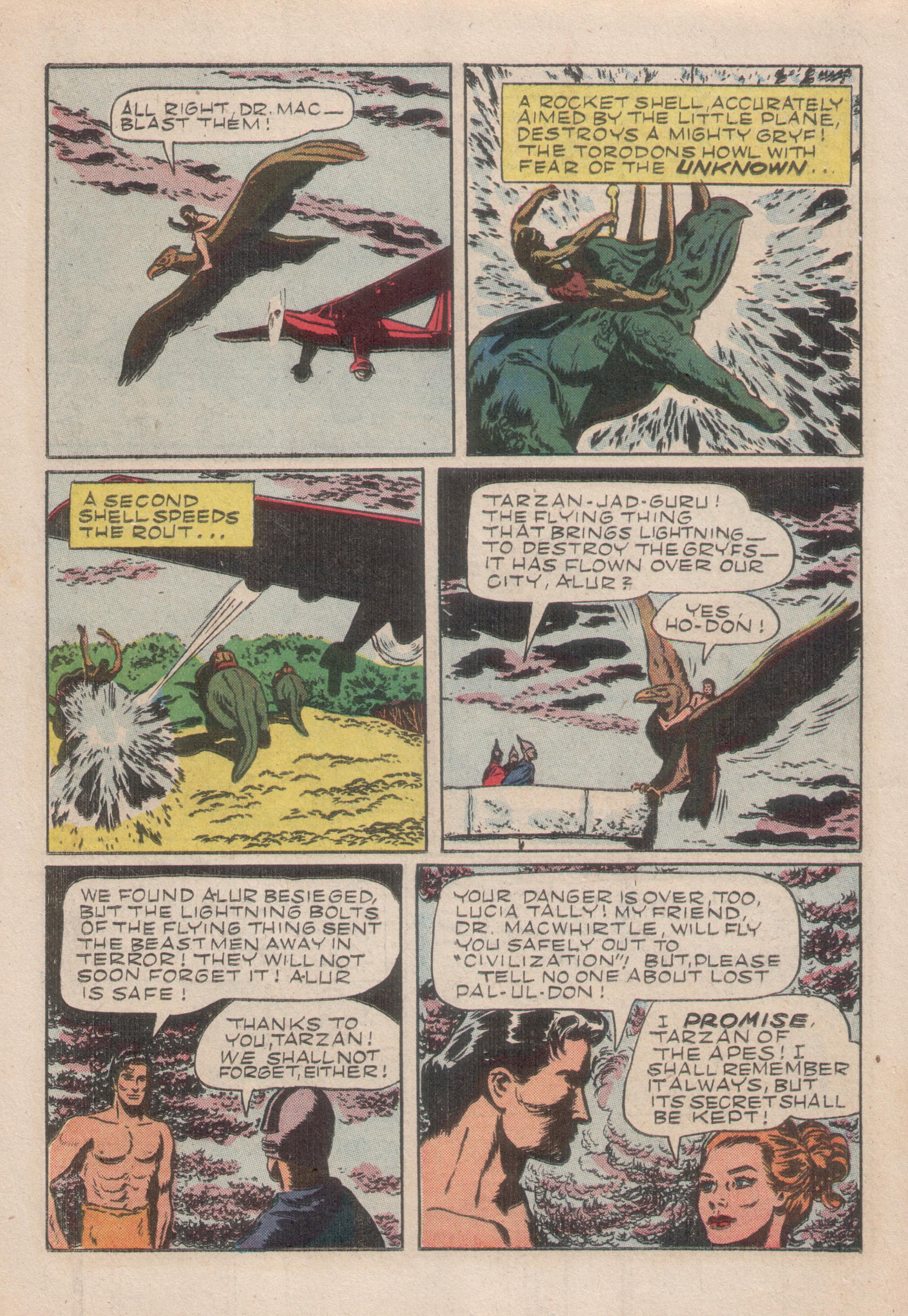 Read online Tarzan (1948) comic -  Issue #41 - 26