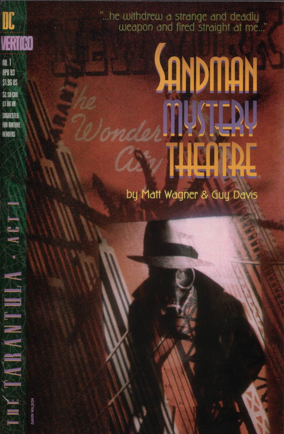 Read online Sandman Mystery Theatre comic -  Issue #1 - 1
